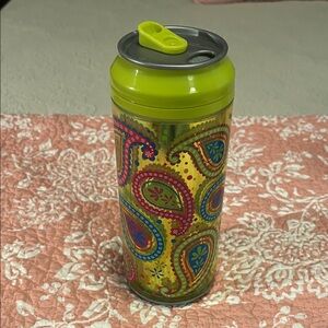 Vibrant Paisley Insulated Drink Tumbler